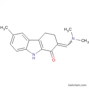 Molecular Structure of 169136-41-8 (2-[(dimethylamino)methylene]-6-methyl-2,3,4,9-tetrahydro-1H-carbazol-1-one)