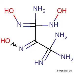 Molecular Structure of 17376-59-9 (Propanediimidamide, N,N''-dihydroxy-2-(hydroxyimino)-)
