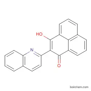 1H-Phenalen-1-one, 3-hydroxy-2-(2-quinolinyl)-
