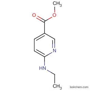 Molecular Structure of 177759-45-4 (6-(Ethylamino)-3-pyridinecarboxylic acid methyl ester)