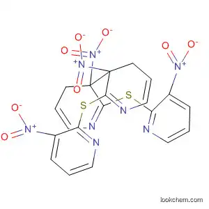 Molecular Structure of 18504-84-2 (Pyridine, 4,4'-dithiobis[3-nitro-)