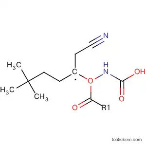Molecular Structure of 198493-28-6 (Carbamic acid, [(1R)-1-(cyanomethyl)propyl]-, 1,1-dimethylethyl ester (9CI))