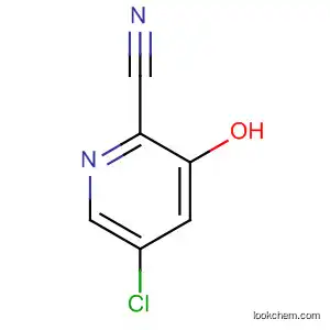 Molecular Structure of 202186-21-8 (5-chloro-3-hydroxypicolinonitrile)