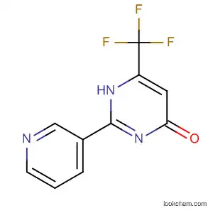 Molecular Structure of 204394-59-2 (2-(3-PYRIDINYL)-6-(TRIFLUOROMETHYL)-4-PYRIMIDINOL)