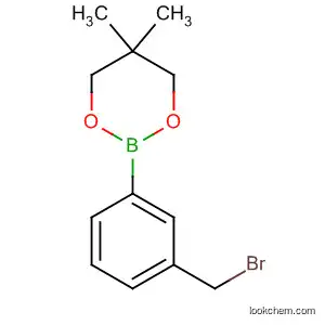 Molecular Structure of 223799-25-5 (2-[3-(bromomethyl)phenyl]-5,5-dimethyl-1,3,2-Dioxaborinane)