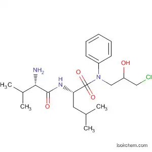 Molecular Structure of 282726-25-4 (N-((RS)-3-CHLORO-2-HYDROXY-PROPYL)-VAL-LEU-ANILIDE)