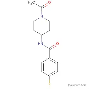 N-(1-アセチル-4-ピペリジニル)-4-フルオロベンズアミド