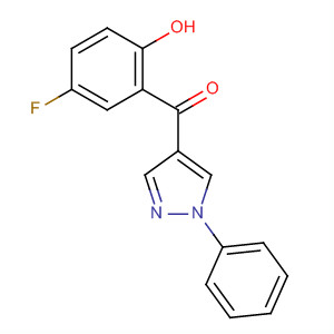 (5-FLUORO-2-HYDROXYPHENYL)(1-PHENYL-1H-PYRAZOL-4-YL)METHANONECAS