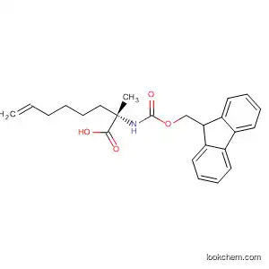 Molecular Structure of 288617-74-3 ((S)-N-FMoc-2-(5'-pentenyl)alanine)