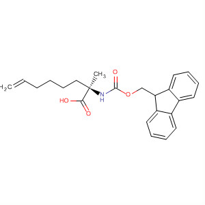 7-Octenoic acid, 2-[[(9H-fluoren-9-ylmethoxy)carbonyl]amino]-2-methyl-,
(2R)-