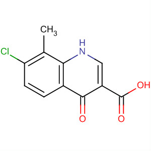7-CHLORO-8-METHYL-4-OXO-1,4-DIHYDRO-QUINOLINE-3-CARBOXYLIC ACID