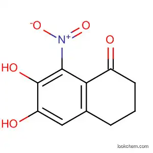 1(2H)-Naphthalenone, 3,4-dihydro-6,7-dihydroxy-8-nitro- (9CI)