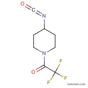 피페리딘, 4-이소시아나토-1-(트리플루오로아세틸)-(9CI)