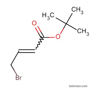Molecular Structure of 50745-65-8 (2-Butenoic acid, 4-bromo-, 1,1-dimethylethyl ester)