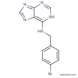 N-[(4-브로모페닐)메틸]-1H-퓨린-6-아민