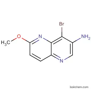4-broMo-6-Methoxy-1,5-naphthyridin-3-aMine