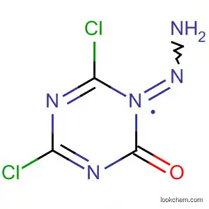 1,3,5-Triazin-2(1H)-one, 4,6-dichloro-, hydrazone