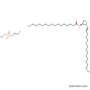 Phosphoric acid, 2-bromoethyl
(2S,3R,4E)-3-hydroxy-2-[(1-oxohexadecyl)amino]-4-octadecenyl methyl
ester