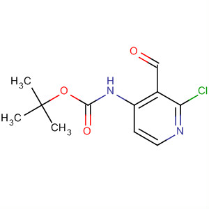 N-[2-Chloro-3-formyl-4-pyridinyl]carbamicacidtert-butylester