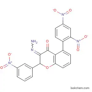 4H-1-Benzopyran-4-one, 2-(3-nitrophenyl)-,
(2,4-dinitrophenyl)hydrazone