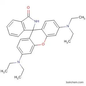 Molecular Structure of 110978-51-3 (Spiro[1H-isoindole-1,9'-[9H]xanthen]-3(2H)-one,
3',6'-bis(diethylamino)-)