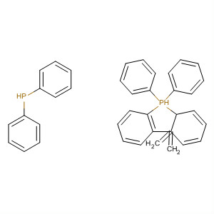 Molecular Structure of 111982-81-1 (Phosphine, [[1,1'-biphenyl]-2,2'-diylbis(methylene)]bis[diphenyl-)