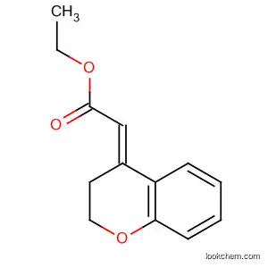 Acetic acid, (2,3-dihydro-4H-1-benzopyran-4-ylidene)-, ethyl ester, (E)-