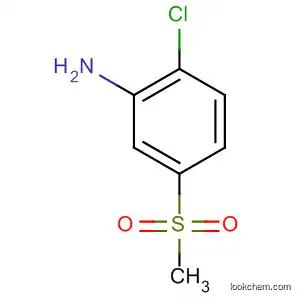 Molecular Structure of 16328-56-6 (2-chloro-5-methanesulfonylaniline)