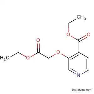 Molecular Structure of 18343-02-7 (ethyl 3-(2-ethoxy-2-oxoethoxy)isonicotinate)