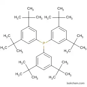 Molecular Structure of 189756-42-1 (Phosphine, tris[3,5-bis(1,1-dimethylethyl)phenyl]-)
