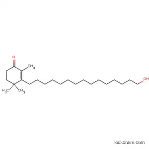 Molecular Structure of 220757-88-0 (2-Cyclohexen-1-one, 3-(15-hydroxypentadecyl)-2,4,4-trimethyl-)