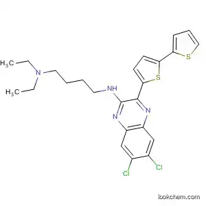 N'-(3-[2,2'-Bithiophen]-5-yl-6,7-dichloro-2-quinoxalinyl)-N,N-diethyl-1,4-butanediamine