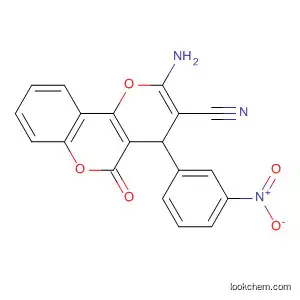 2-amino-4-{3-nitrophenyl}-5-oxo-4H,5H-pyrano[3,2-c]chromene-3-carbonitrile