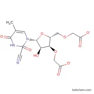 Molecular Structure of 308832-06-6 (Thymidine, a-cyano-, 3',5'-diacetate)