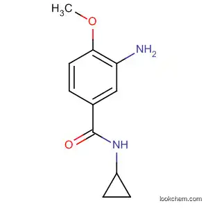 Molecular Structure of 312629-04-2 (3-amino-N-cyclopropyl-4-methoxybenzamide)