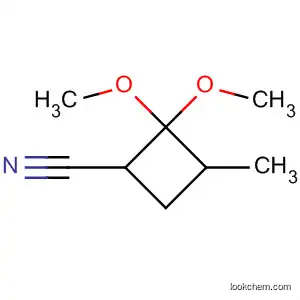 사이클로부탄카보니트릴, 2,2-디메톡시-3-메틸-(9CI)