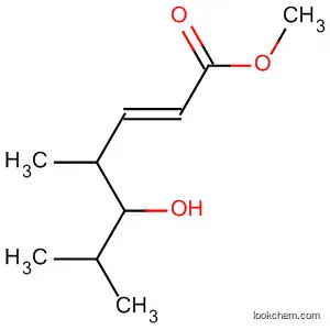 2-Heptenoic acid, 5-hydroxy-4,6-dimethyl-, methyl ester, (2E)-