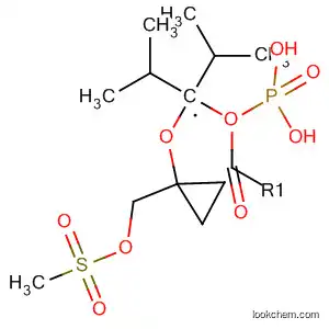 Phosphonic acid,
[[[1-[[(methylsulfonyl)oxy]methyl]cyclopropyl]oxy]methyl]-,
bis(1-methylethyl) ester