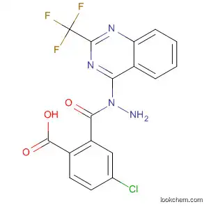 4-CHLORO-N'-[2-(TRIFLUOROMETHYL)-4-QUINAZOLINYL]벤젠카보하이드라지드
