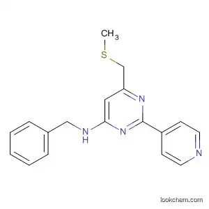 N-벤질-6-[(메틸설파닐)메틸]-2-(4-피리디닐)-4-피리미디나민