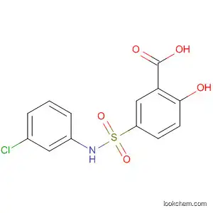 Molecular Structure of 62547-10-8 (5-[(3-chloroanilino)sulfonyl]-2-hydroxybenzoic acid)