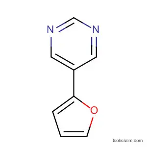 Molecular Structure of 63558-71-4 (Pyrimidine, 5-(2-furanyl)- (9CI))