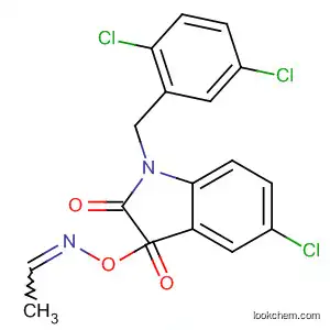 1-(2,5-ジクロロベンジル)-3-(アセトキシイミノ)-5-クロロ-1H-インドール-2(3H)-オン