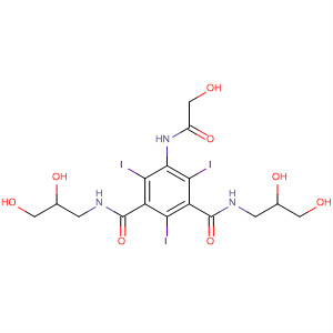 N,N'-bis-(2,3-dihydroxypropyl)-5-(2-hydroxyacetylamino)-2,4,6-triiodoisophthalamide