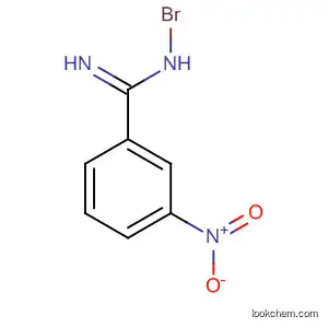 Benzenecarboximidamide, N-bromo-3-nitro-