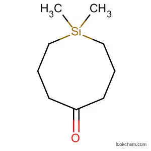 Molecular Structure of 10325-31-2 (1,1-Dimethylsilacyclooctan-5-one)