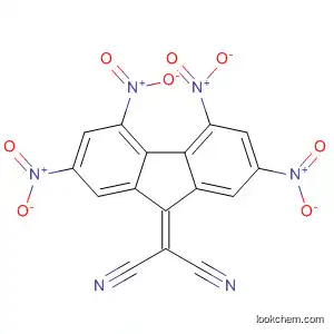 Molecular Structure of 15517-55-2 (2,4,5,7-Tetranitro-9H-fluorene-9-ylidenemalononitrile)