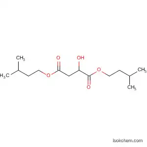 Molecular Structure of 1587-19-5 (Butanedioic acid, hydroxy-, bis(3-methylbutyl) ester)