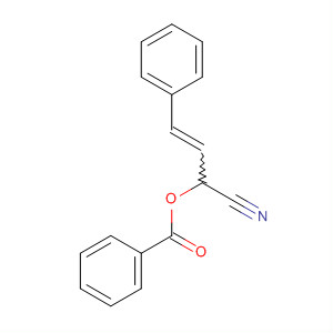3-Butenenitrile, 2-(benzoyloxy)-4-phenyl-