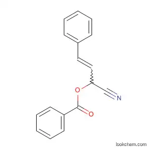 Molecular Structure of 1591-17-9 (2-(Benzoyloxy)-4-phenyl-3-butenenitrile)